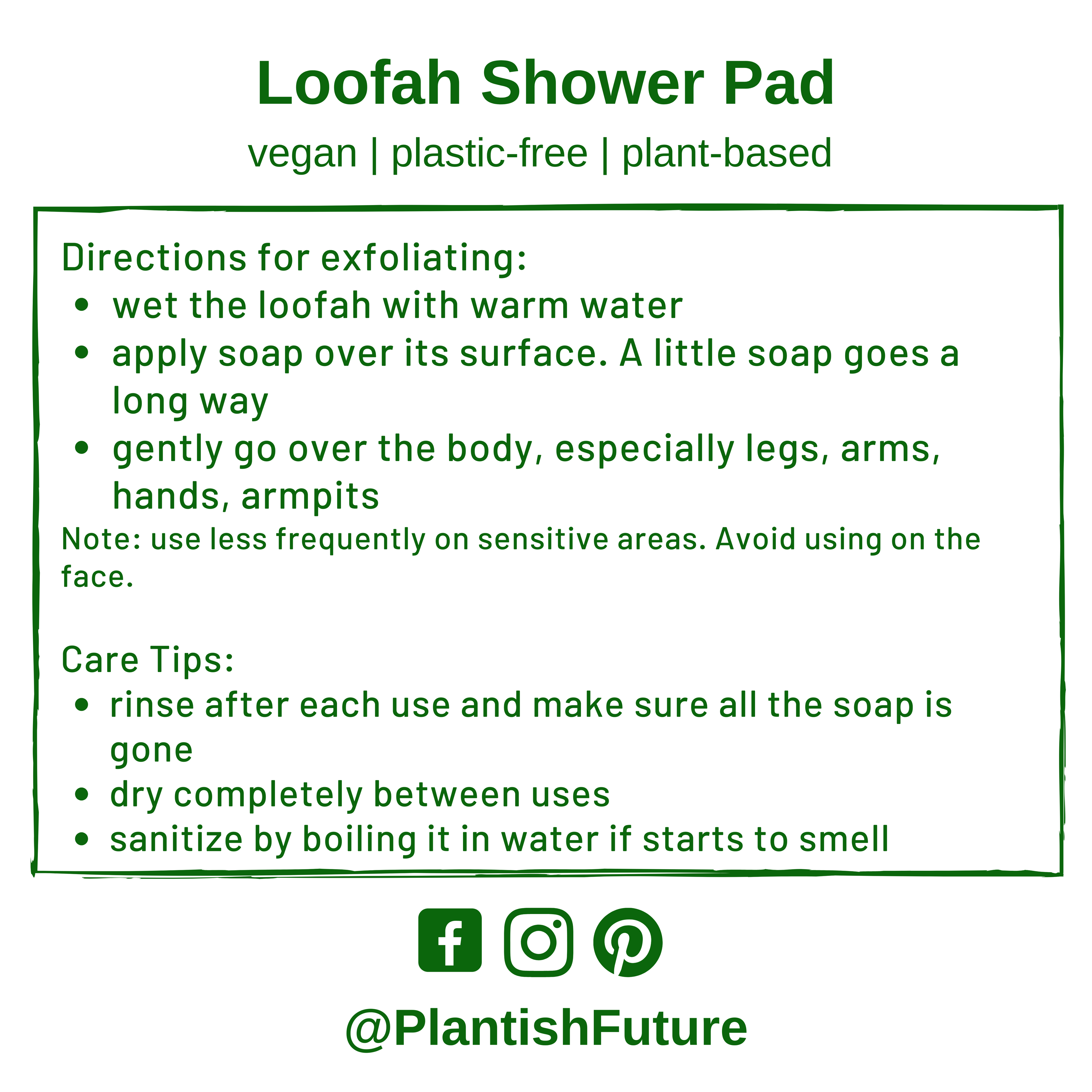 Loofah shower cushion