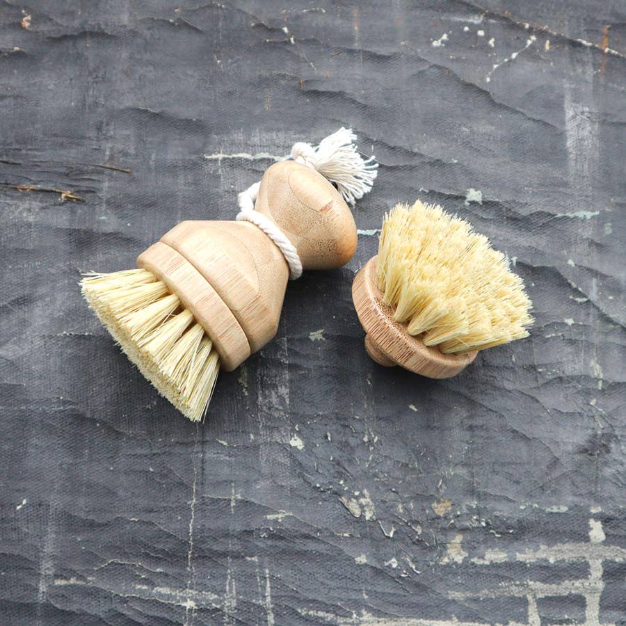 Recharge de brosse à main en sisal rechargeable (tête de brosse uniquement)