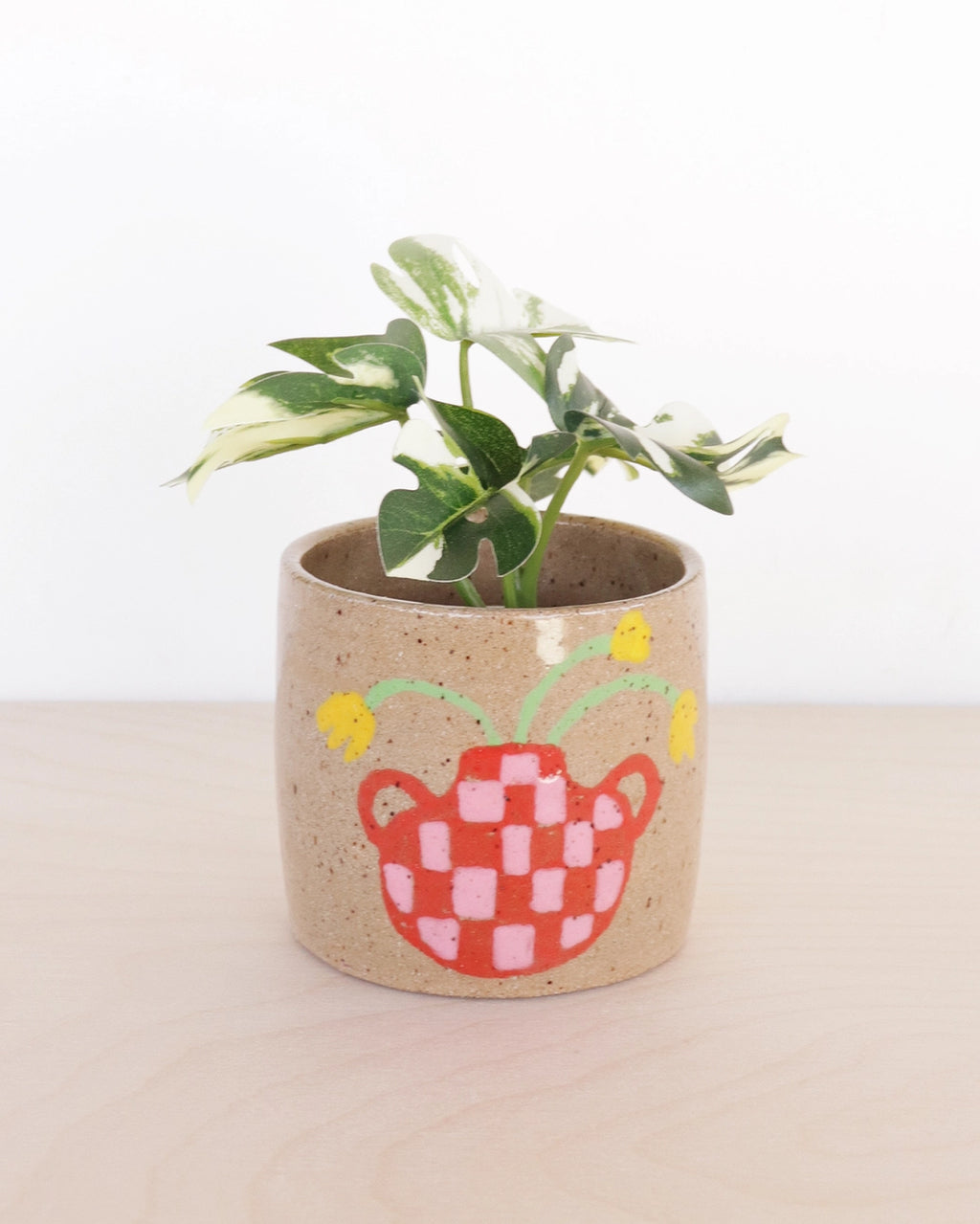 'Floral Vase' plant pot