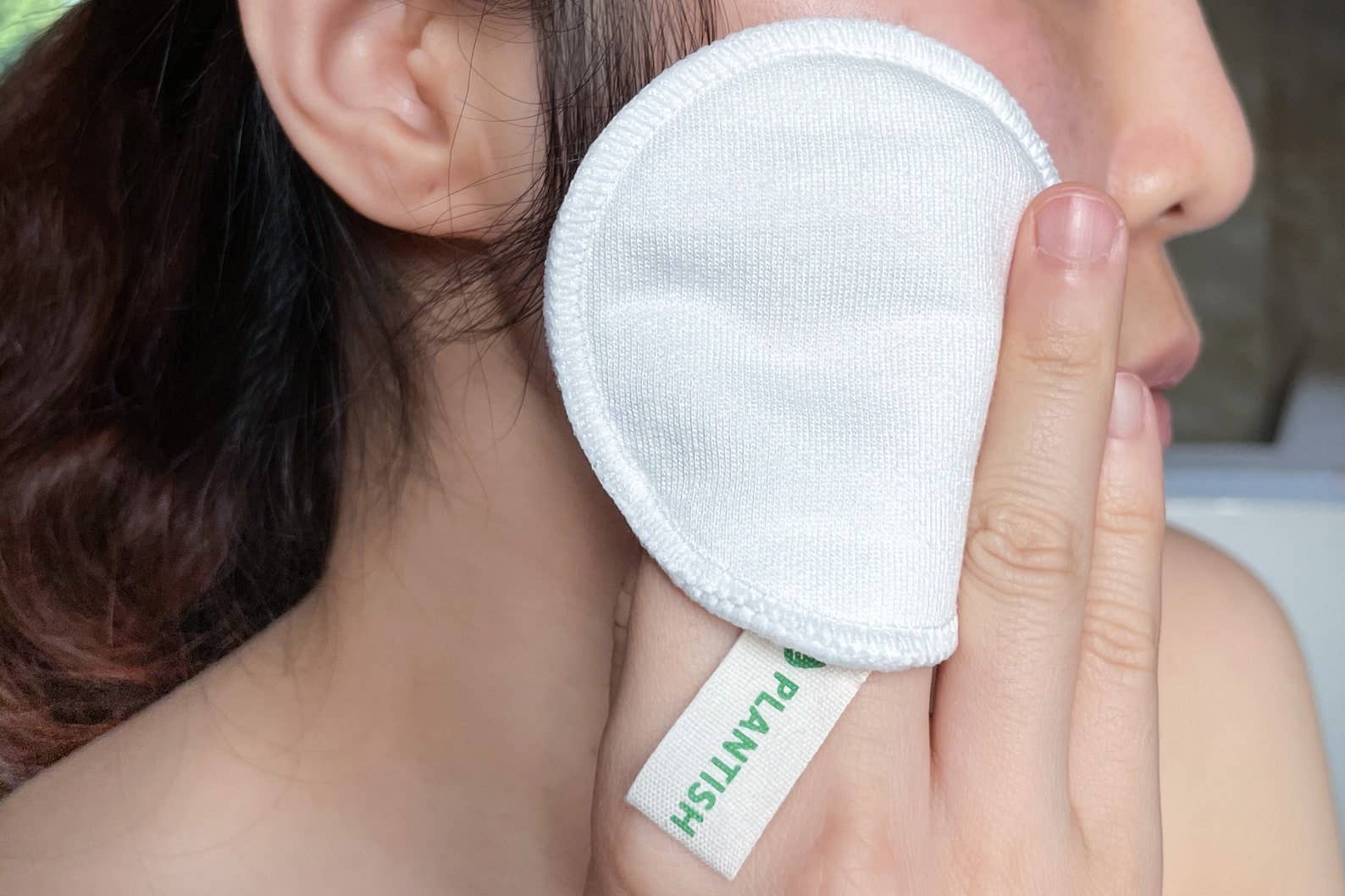 Rondes réutilisables en coton - 100 % coton