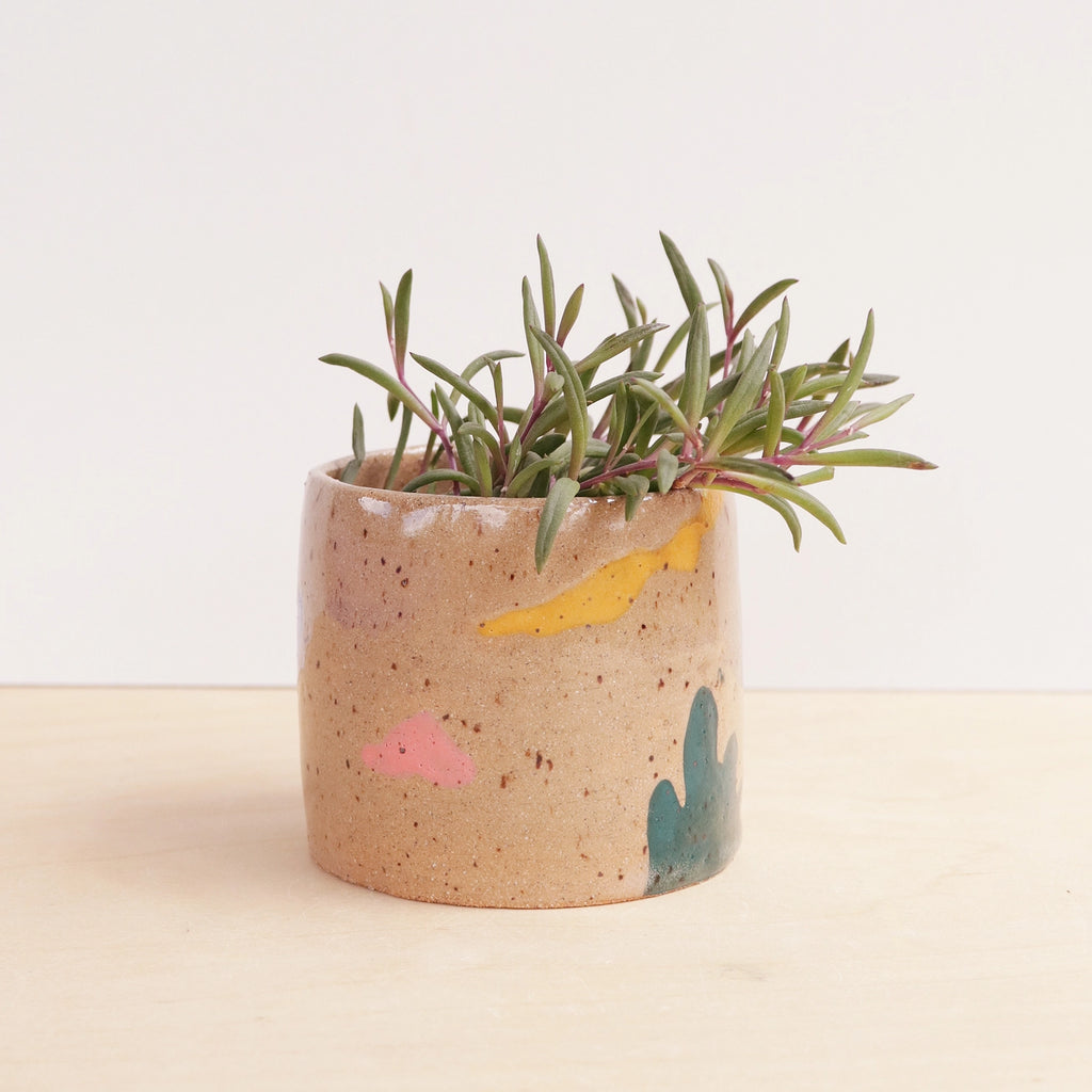 'Holiday' plant pot