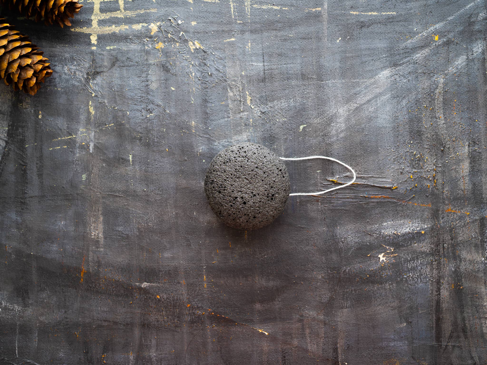 Eponge visage Konjac - Charbon