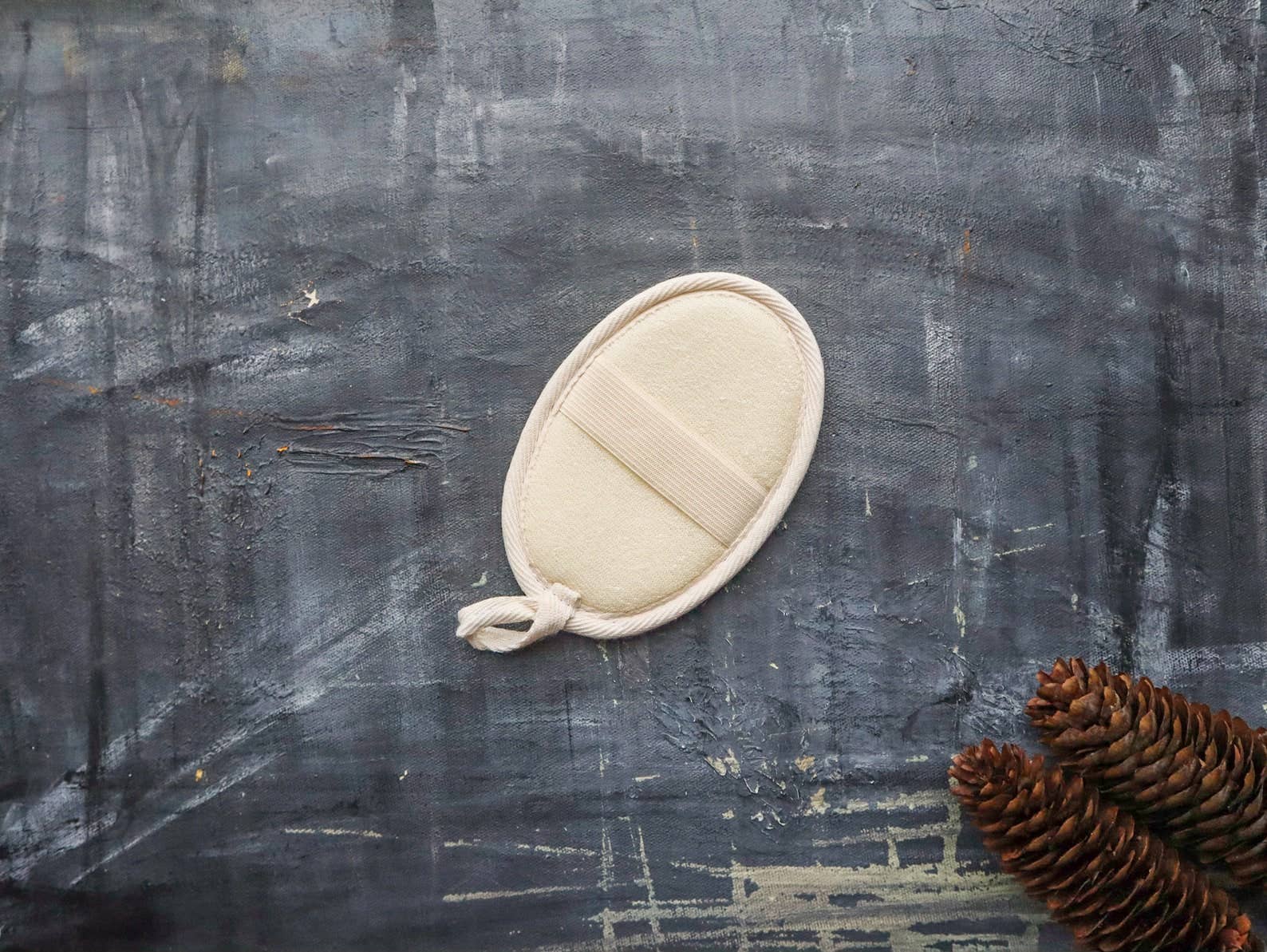 Coussin de douche en luffa